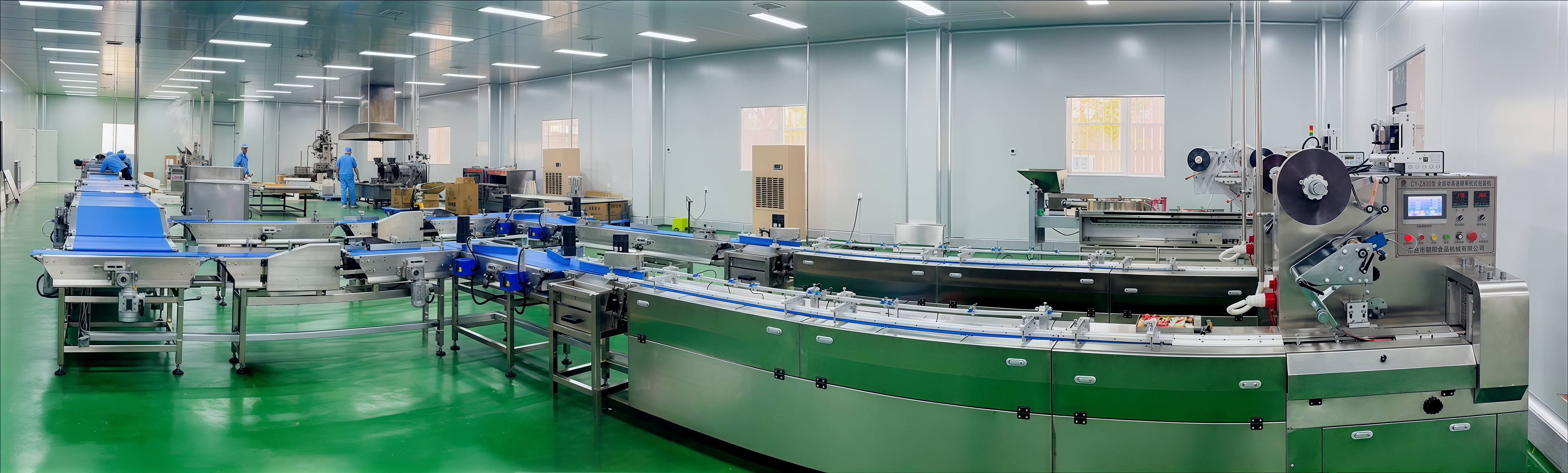 Línea automática de alimentación y envasado CYW-98