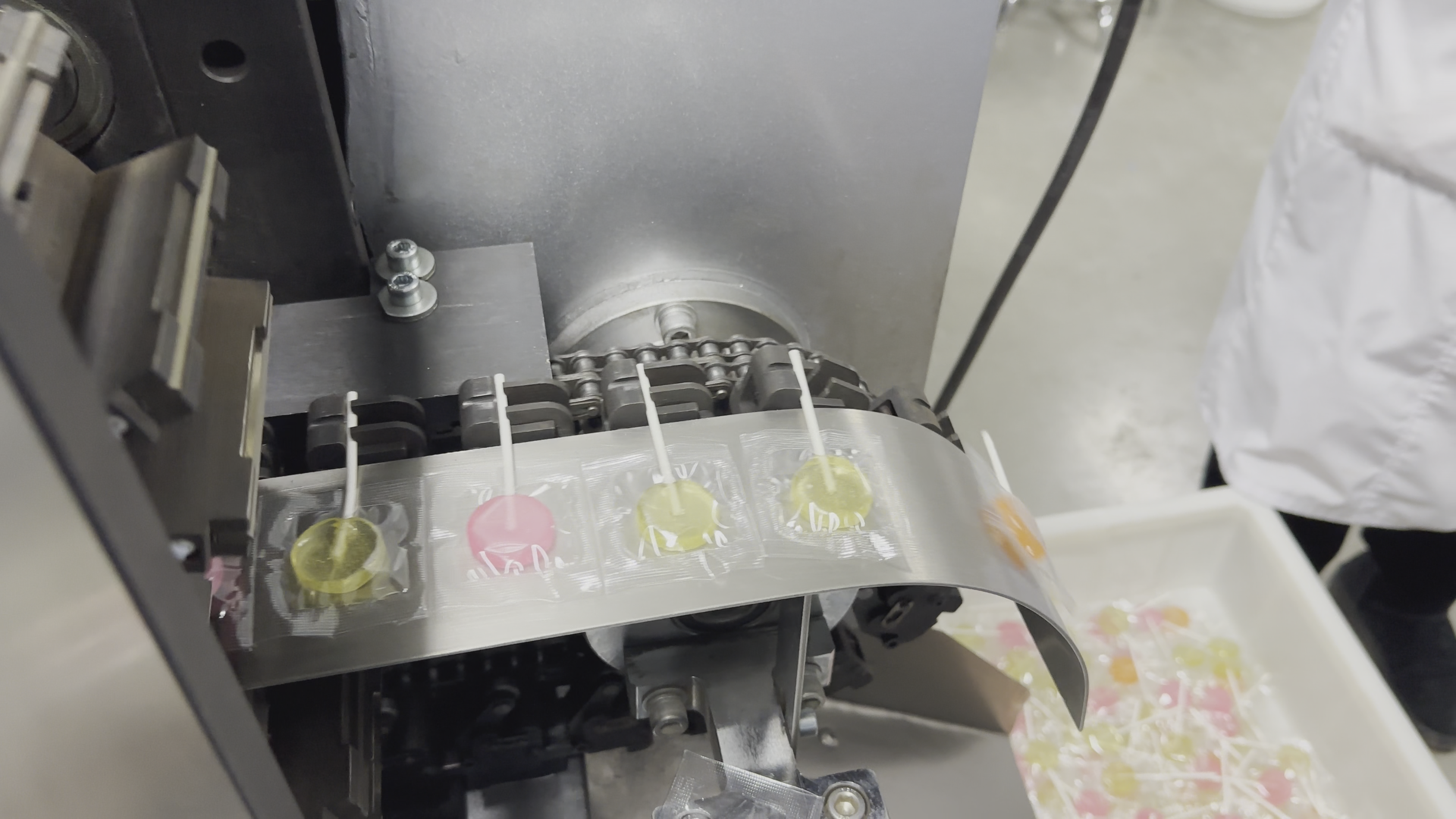 Máquina envasadora de piruletas de forma irregular CYYB-260