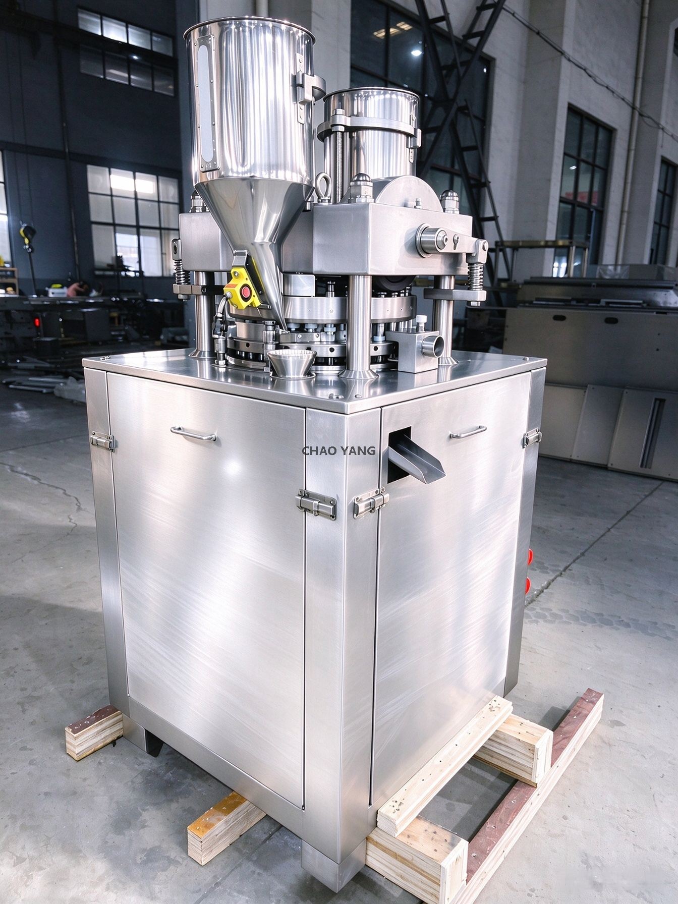 Máquina formadora de dulces comprimidos rotativos completamente automáticos CY-31D, equipo para hacer dulces duros con leche y dulces