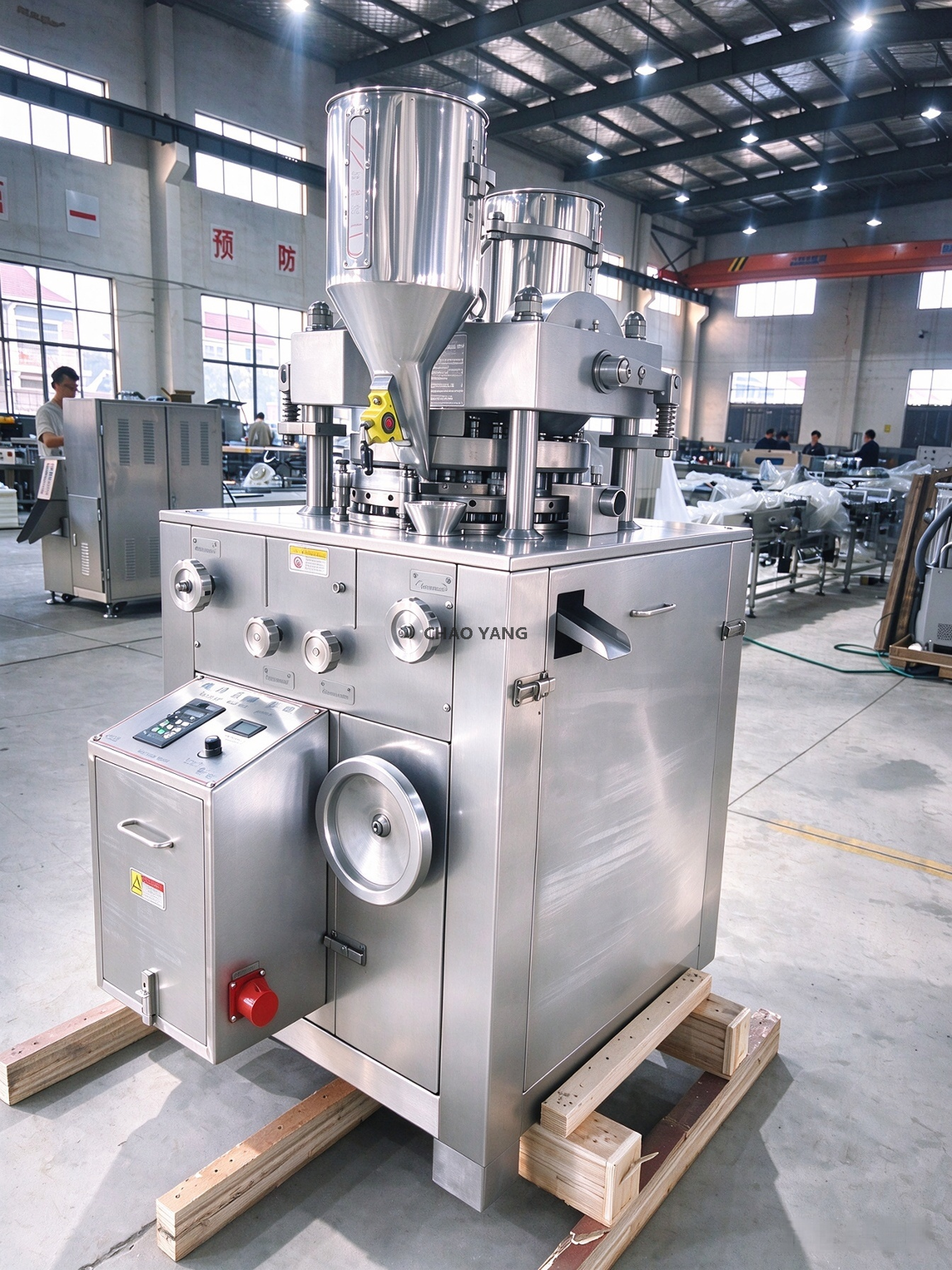 Máquina formadora de dulces comprimidos rotativos completamente automáticos CY-31D, equipo para hacer dulces duros con leche y dulces