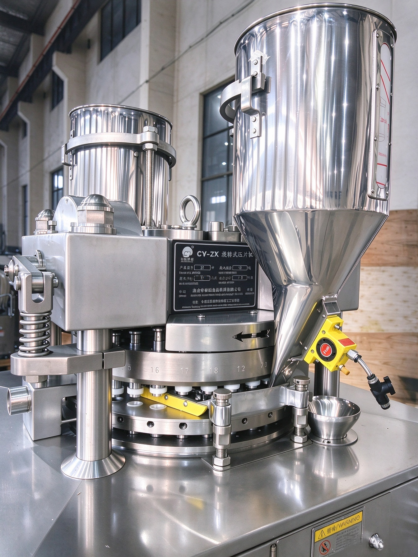 Máquina formadora de dulces comprimidos rotativos completamente automáticos CY-31D, equipo para hacer dulces duros con leche y dulces